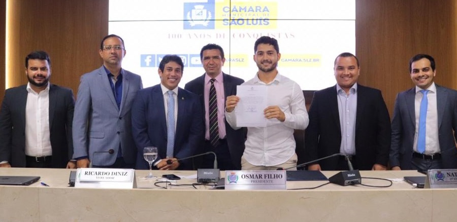 Presidente da Câmara com aprovado no Concurso...