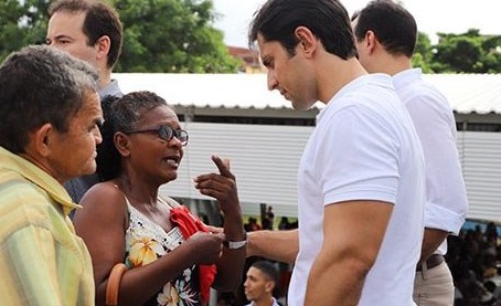 Duarte em contato direto com o povo!!!