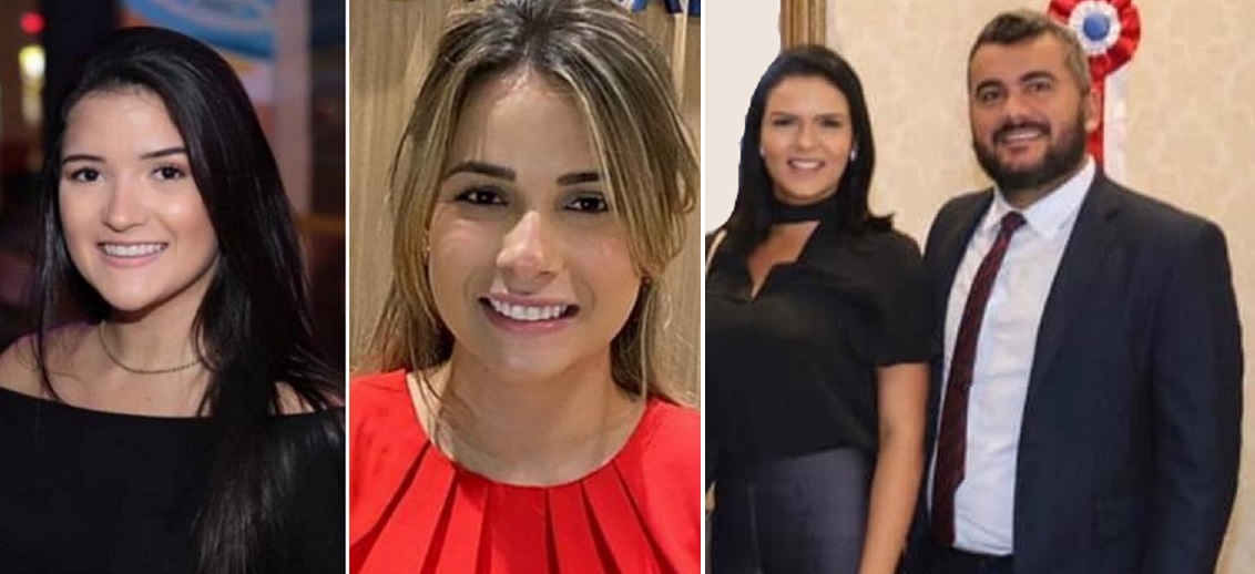 Juliana Arruda (preto) advogada da Franere, é irmã da subprocuradora Jessica Arruma; Ambos são sobrinhas de Remi Arruda, Chefe de Gabinete do Dep. Pará Figueiredo e marido da secretária municipal de Fazenda de Paço.