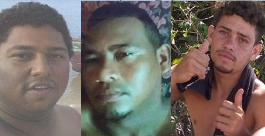 Gugu Maranhão; André Veras e Lucas dos Santos, todos moradores de Raposa, estão desaparecidos…