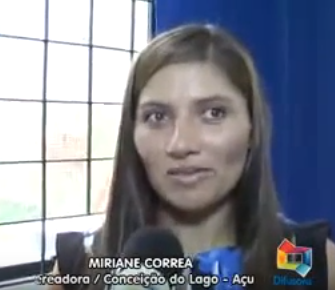 Presidente da Câmara, Miriane Santos Correia,