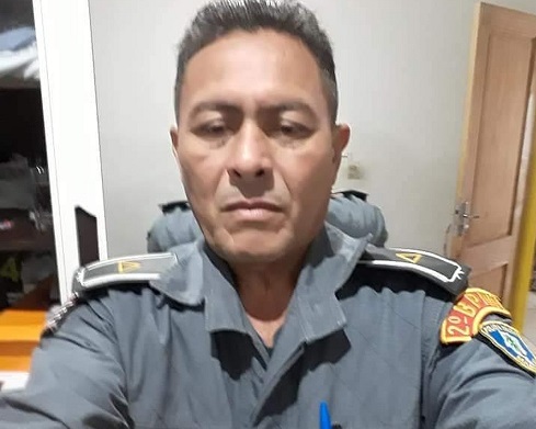 Subtenente do 2º Batalhão de Polícia Militar da Caxias, identificado como Baltazar de Carvalho Araújo, de 55 anos. — Foto: Divulgação/Redes sociais.