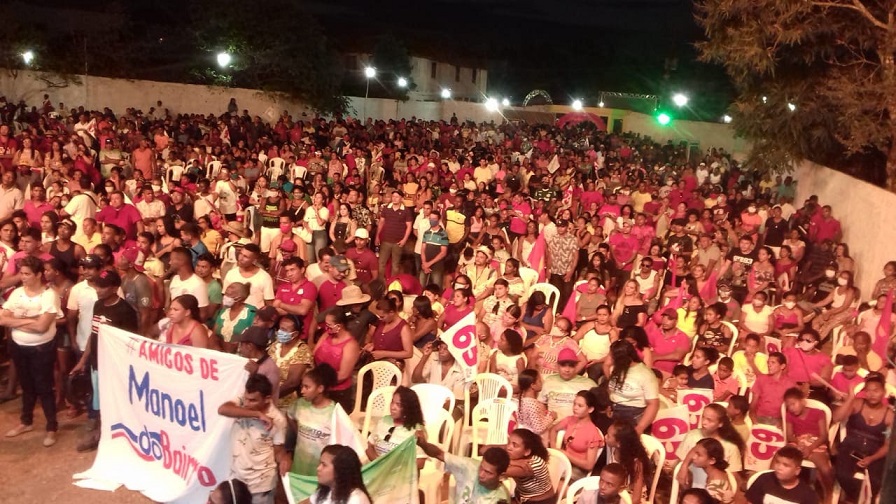 Lotação máxima na Convenção de Toca Serra...