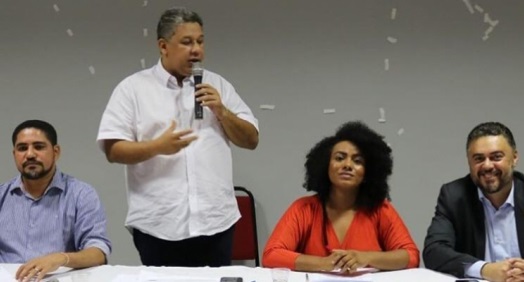 Honorato, deputado Zé Inácio e correligionários...