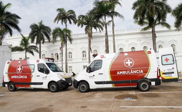 Ambulâncias entregues no Maranhão