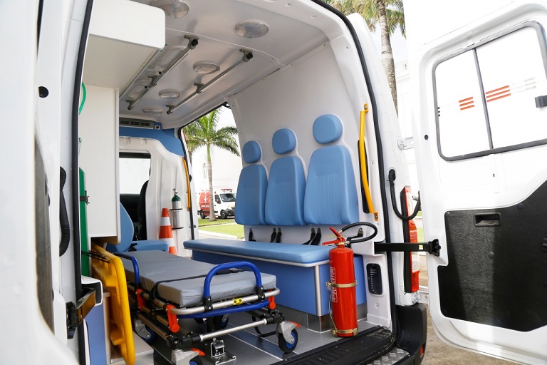 Ambulâncias entregues no Maranhão...