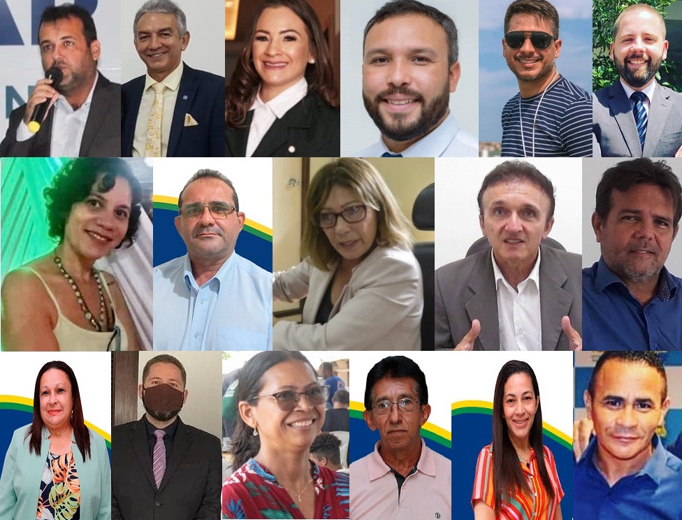 Pela ordem das fotos nomes e respectivos cargos na relação abaixo...