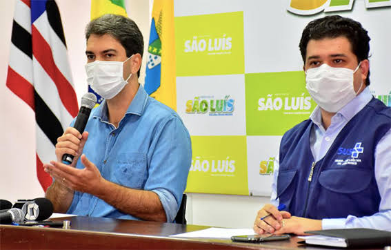 Secretário de Saúde e o prefeito Eduardo Braide: Mais de 100 dias da "nova" gestão e até agora nada"