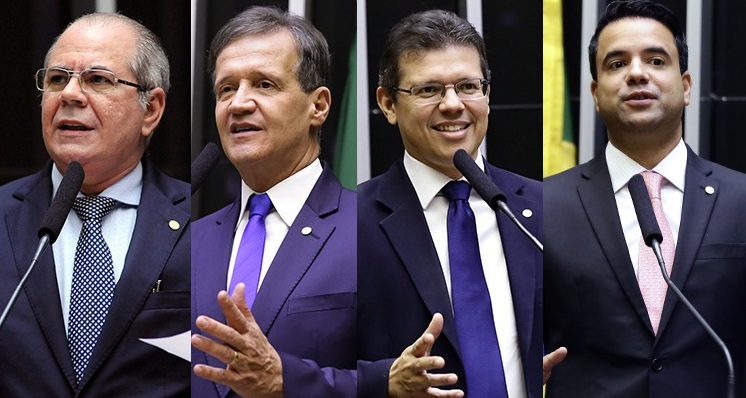 Hildo, Aluísio, João Marcelo e Edilázio disputarão o mesmo cargo que Roseana em 2022...