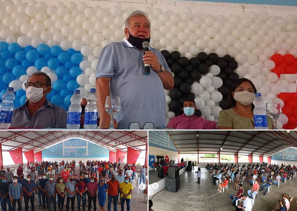 Prefeito Fufuca esteve presente na aula inaugural do IEMA em Alto Alegre do Pindaré...