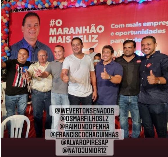 Evento de Weverton contou com apenas seis vereadores da capital...