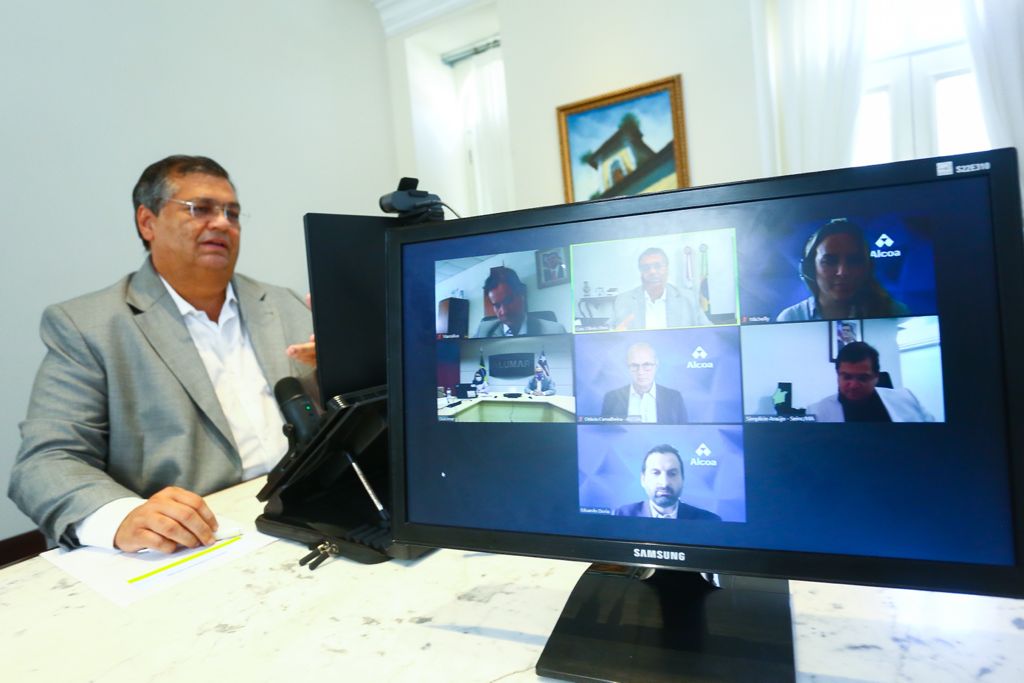 Em reunião com o governador, Alcoa anuncia retomada da produção de alumínio no Maranhão