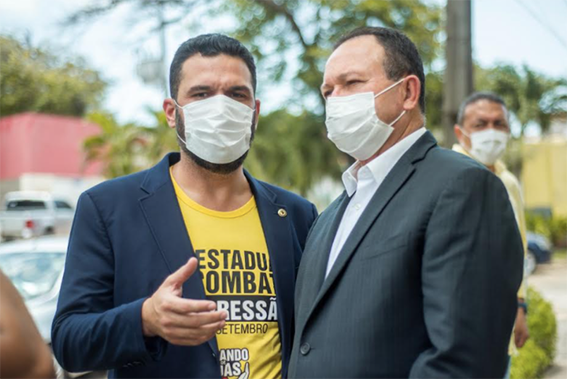 Fábio Macedo e Carlos Brandão...