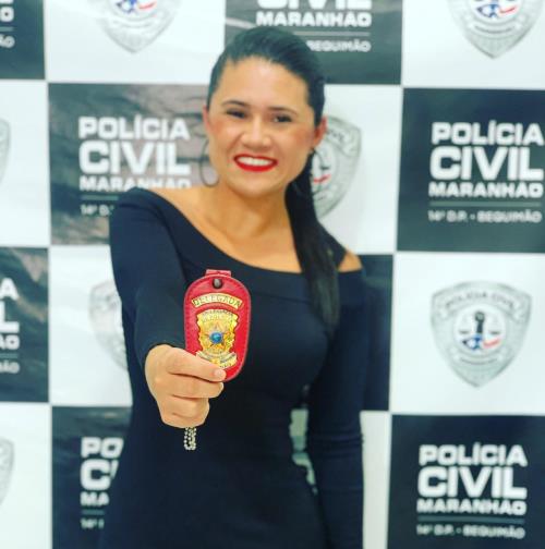 Delegada Sara Bonfim foi presa por determinação da Vara da Central de Inquéritos da Comarca de São Luís...
