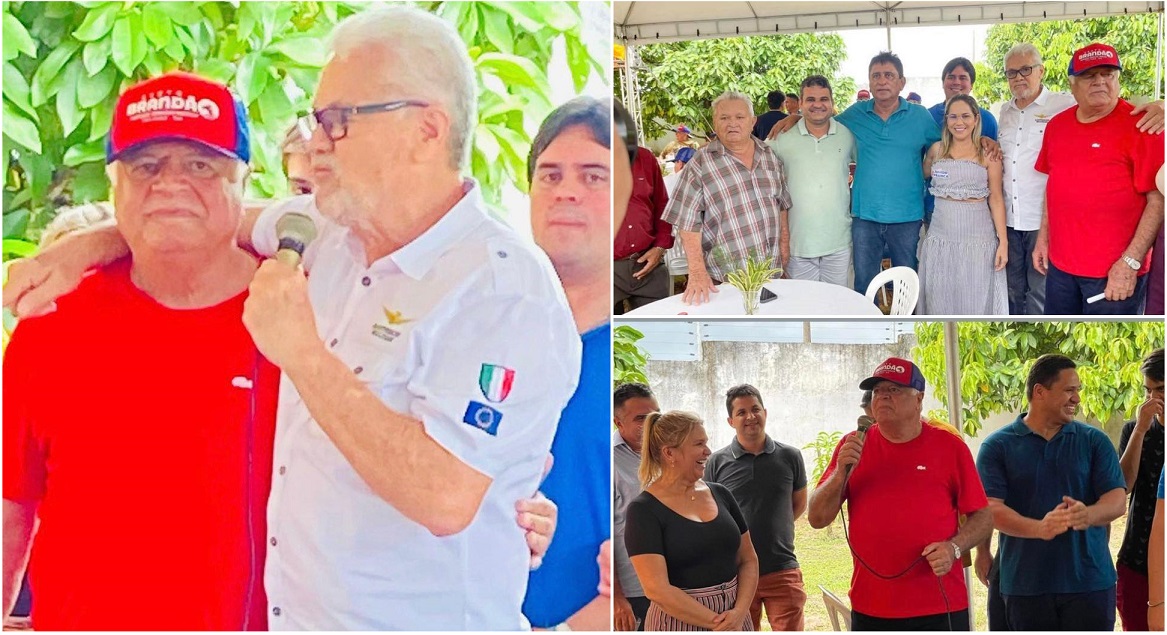 Empresário reuniu amigos para declarar apoio a Carlos Brandão...