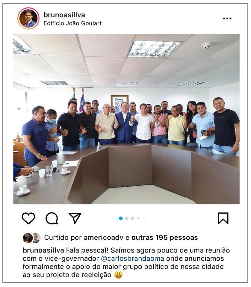 Weverton Rocha perde mais um prefeito de regional, agora de Coelho Neto...