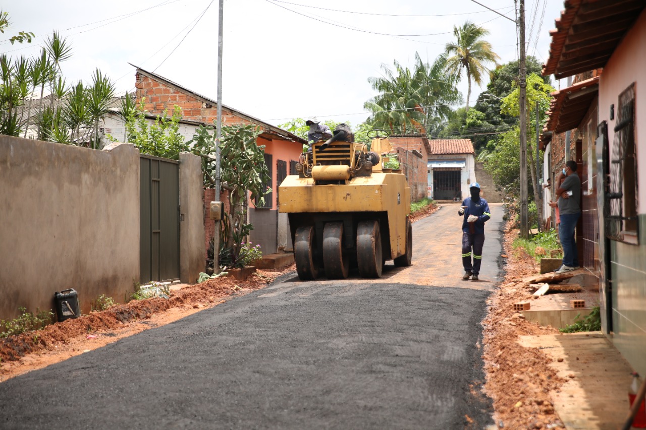 Prefeitura de Ribamar leva asfalto à Quinta e Vila Sarney Filho II