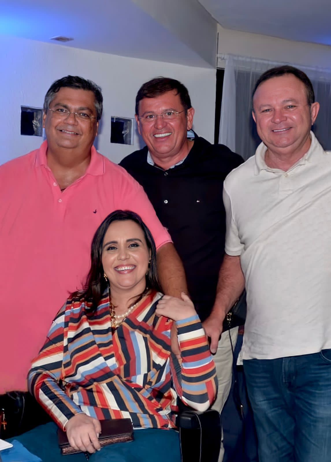 Stênio, deputada Andreia, Flávio Dino e Brandão...