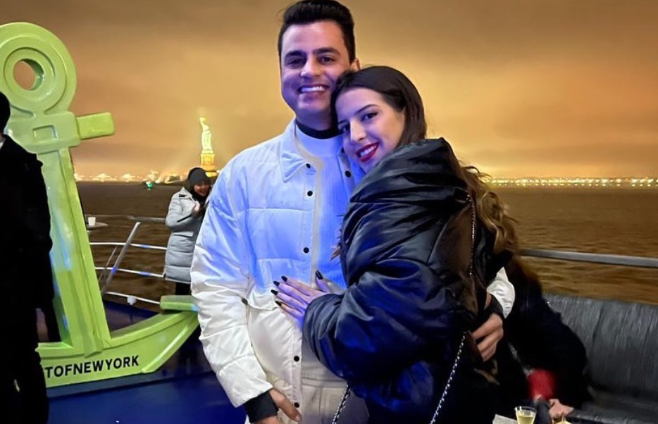 Amanda Gentil e Yure Paredão em em New York nos Estados Unidos...