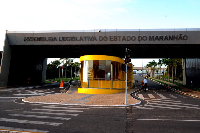 Sede da Assembleia Legislativa no bairro do Cohafuma...