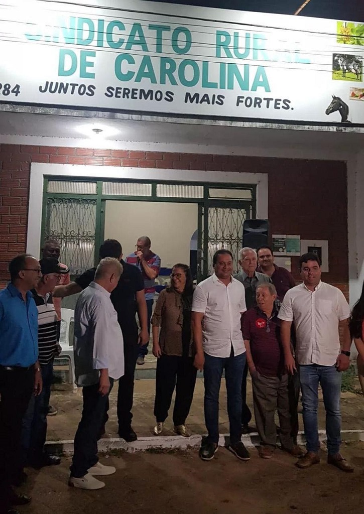 Visita de Weverton em Carolina nesta segunda-feira (12) foi fracasso total...