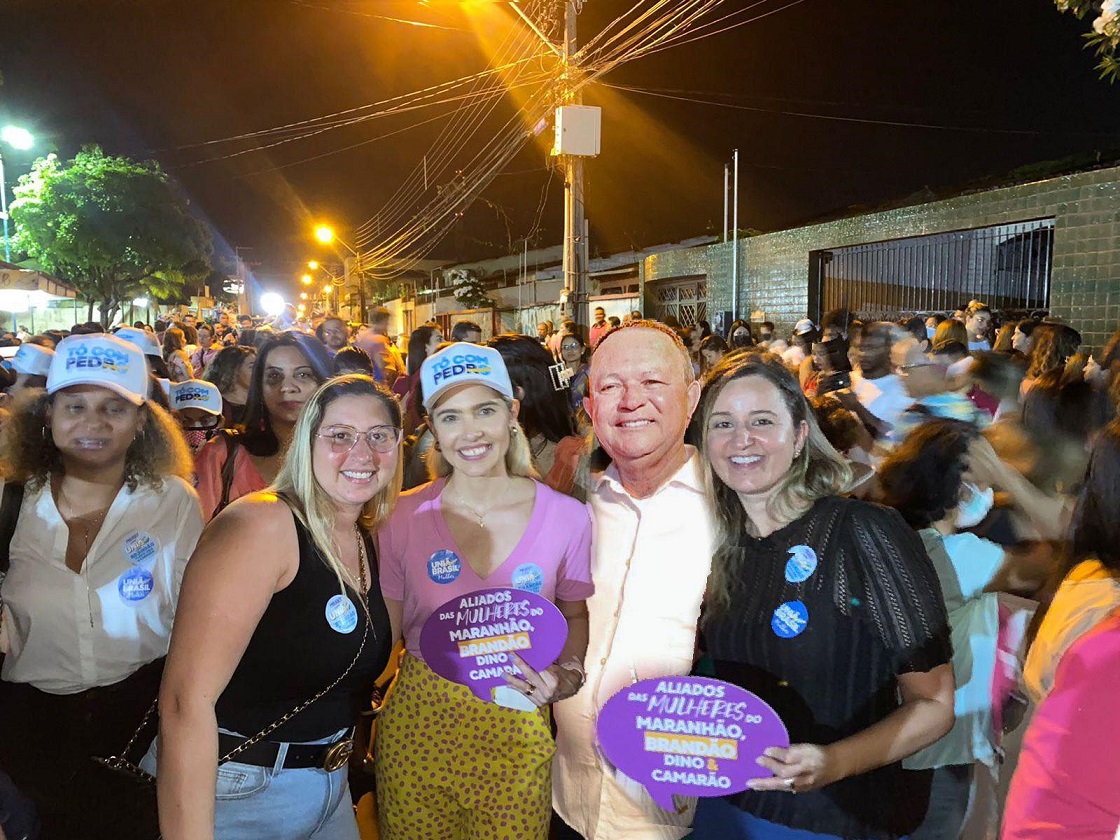 "Encontro Mulheres com Carlos Brandão, Flávio Dino e Felipe Camarão" marcou a força do segmento na pré-campanha...