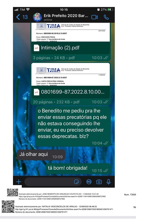 Prefeito tentou despistar a Justiça Federal...