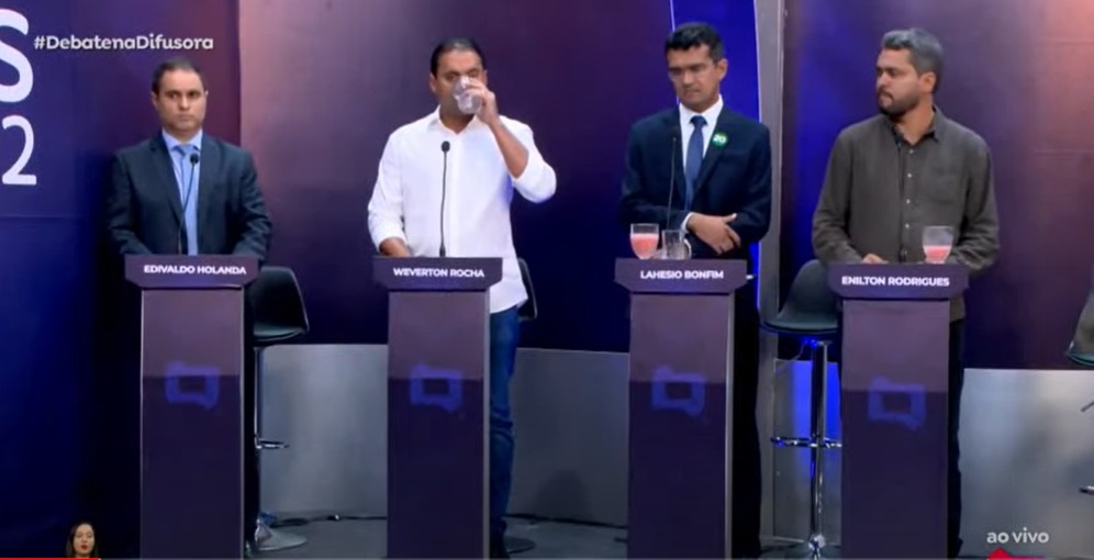  Debate na Difusora é marcado por farpas entre candidatos e poucas propostas