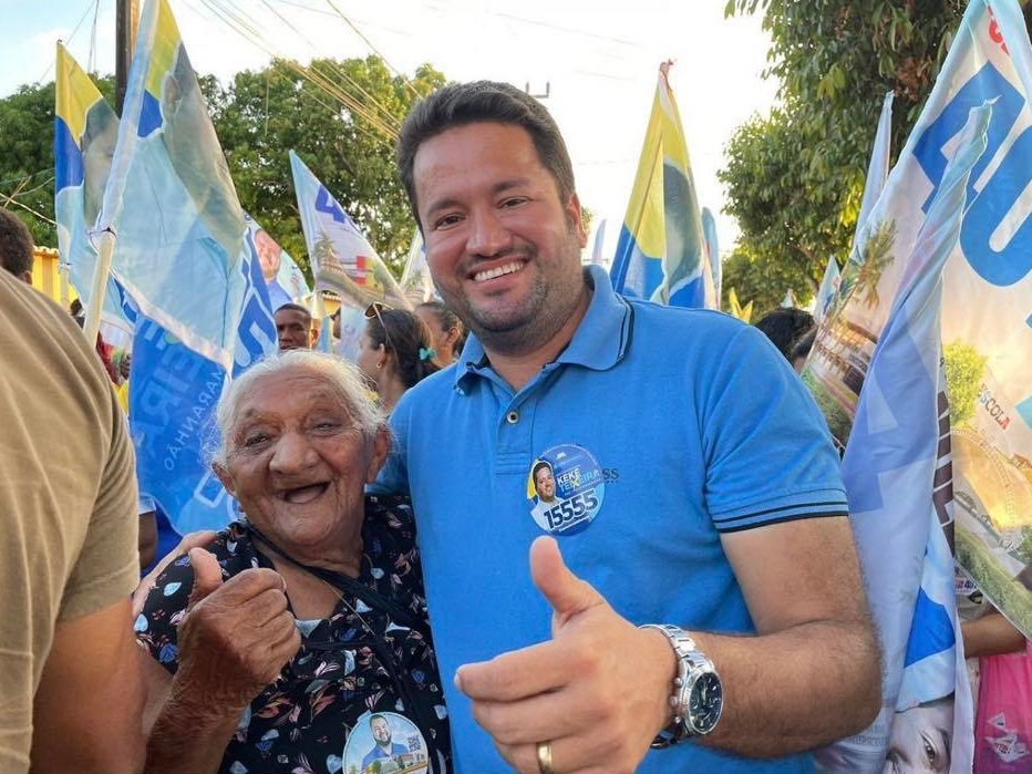 candidato a deputado estadual Keke Teixeira, irmão do prefeito Fernando Teixeira