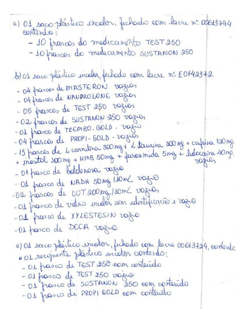 Operação Hipócritas: Vejas as anabolizantes aprendidos com o nutrólogo Dr. Reges Júnior