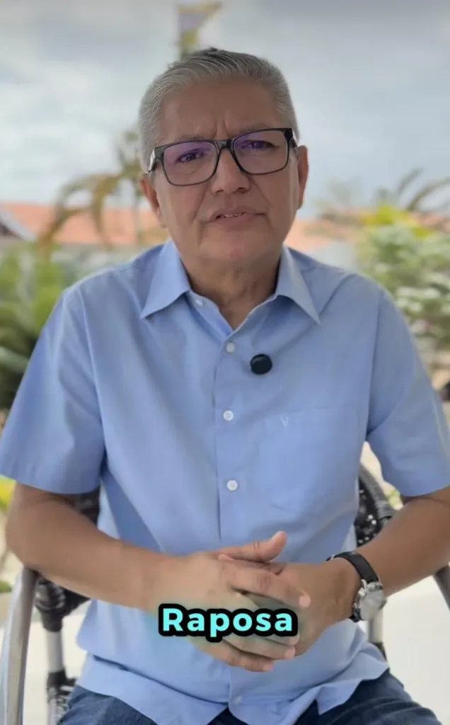 Prefeito do município de Raposa, Eudes Barros.