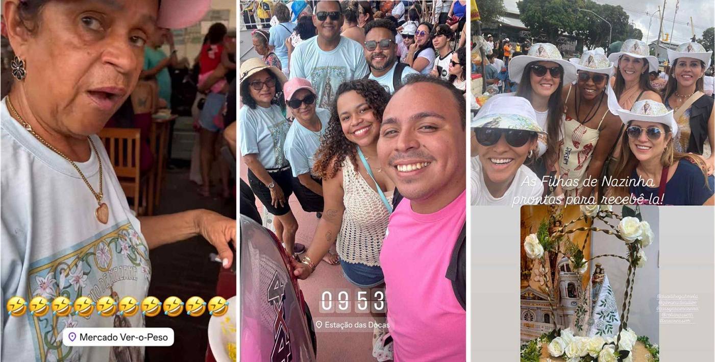 Em pleno horário de expediente, servidores da prefeitura de Ribamar publicaram fotos em redes sociais participando de turismo religioso no Pará.