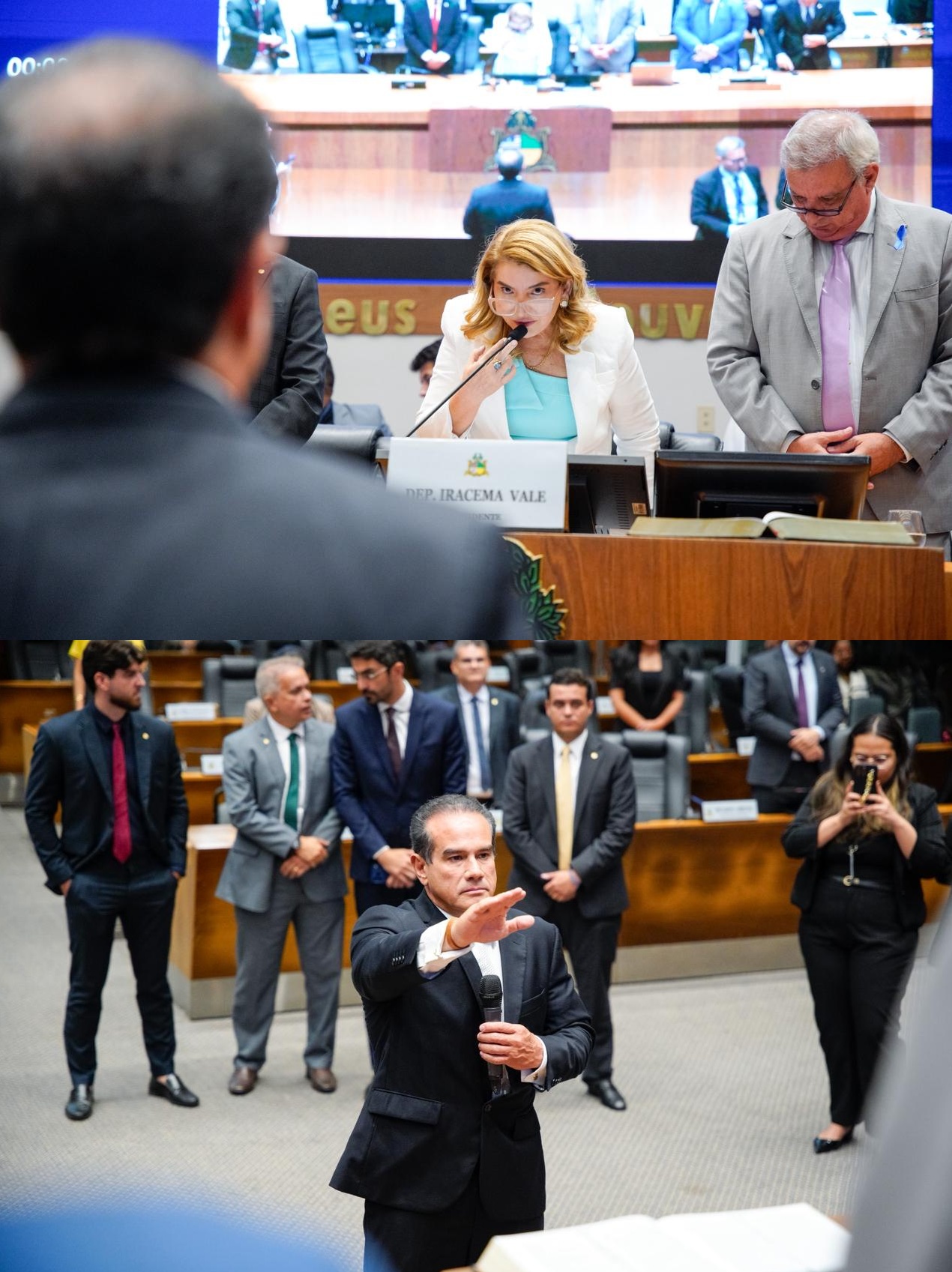 Chegada de Sérgio Albuquerque na ALEMA foi uma articulação direta da presidente da Casa, Iracema Vale.  