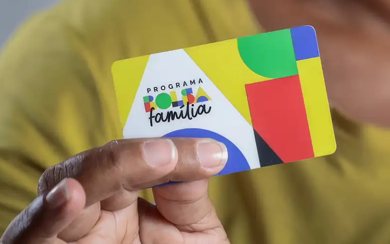 Imagem do cartão de recebimento do Programa Bolsa Família, foto meramente ilustrativa.