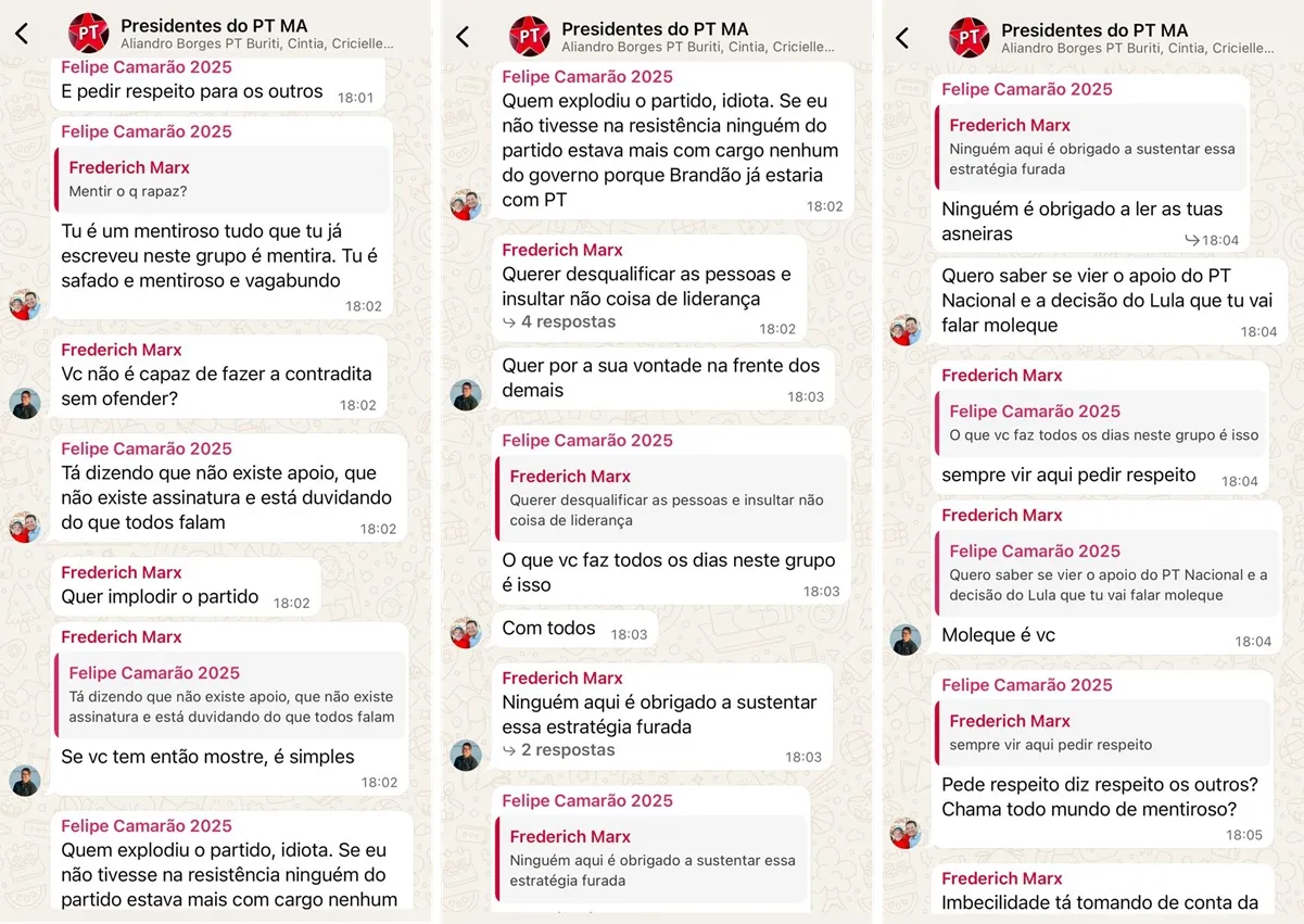 Novos prints ajudam a mostram quem realmente é Felipe Camarão... 