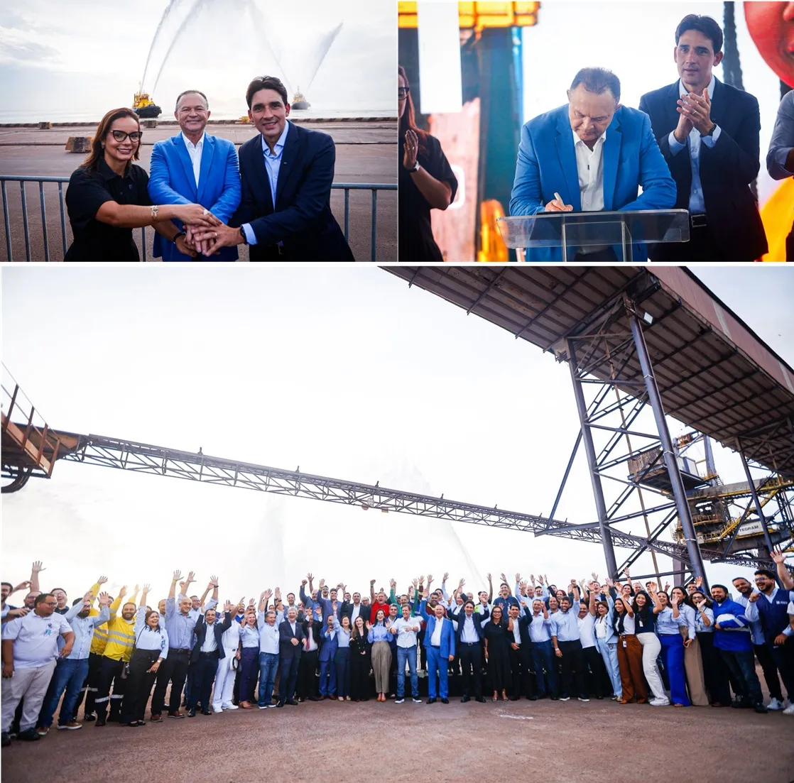 Governo Federal e Governo do Maranhão renovam gestão do Porto do Itaqui por mais 25 anos