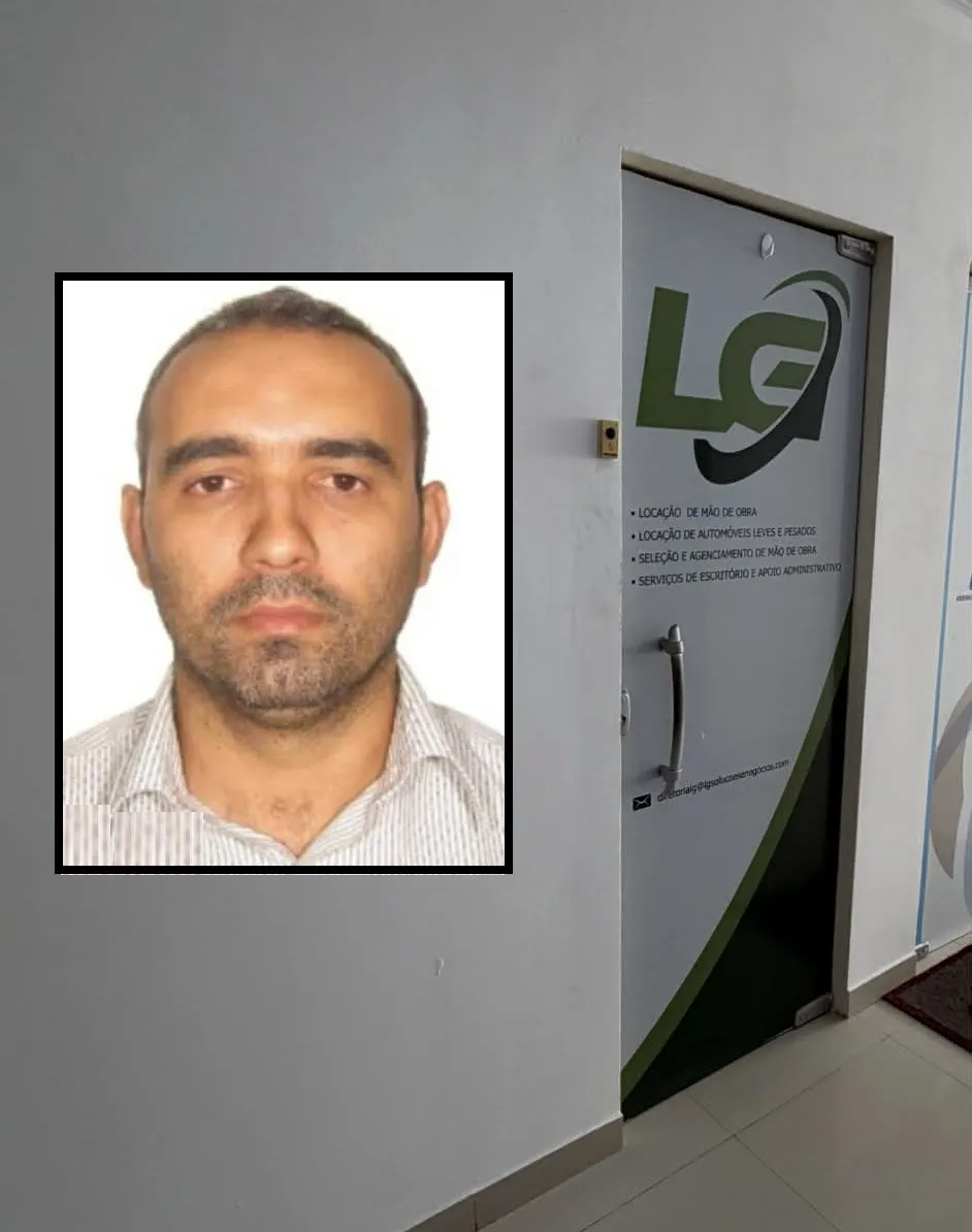 "Sala" da empresa LG de Sousa Soluções e Negócio  fica localizada no prédio do Velho John Music Pub; sócio proprietário é Lourival Garreto de Sousa Filho.