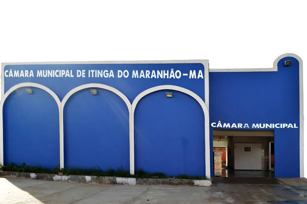 Sede da Câmara de Vereadores de Itinga no Maranhão.