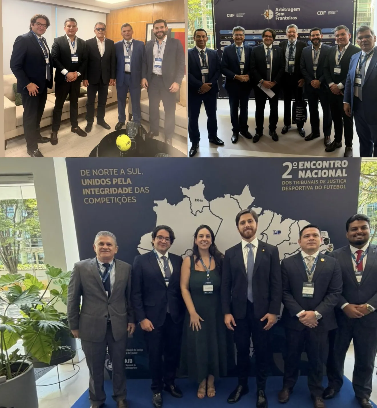Tribunais de Justiça Desportiva do país criam Colégio Nacional de Presidentes durante encontro no Rio