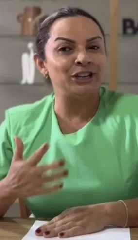 Prefeita de Bom Lugar, Marlene Miranda.