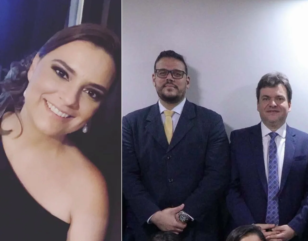 Alina Franco Boueres de Araújo, seu irmão Luís Eduardo Franco Bouéres que é sócio do advogado Daniel de Faria Jeronimo Leite.