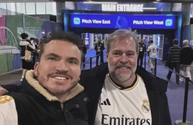 Toffoli ao lado de seu amigo, o empresário AlbertoLeite, também citado na investigação 